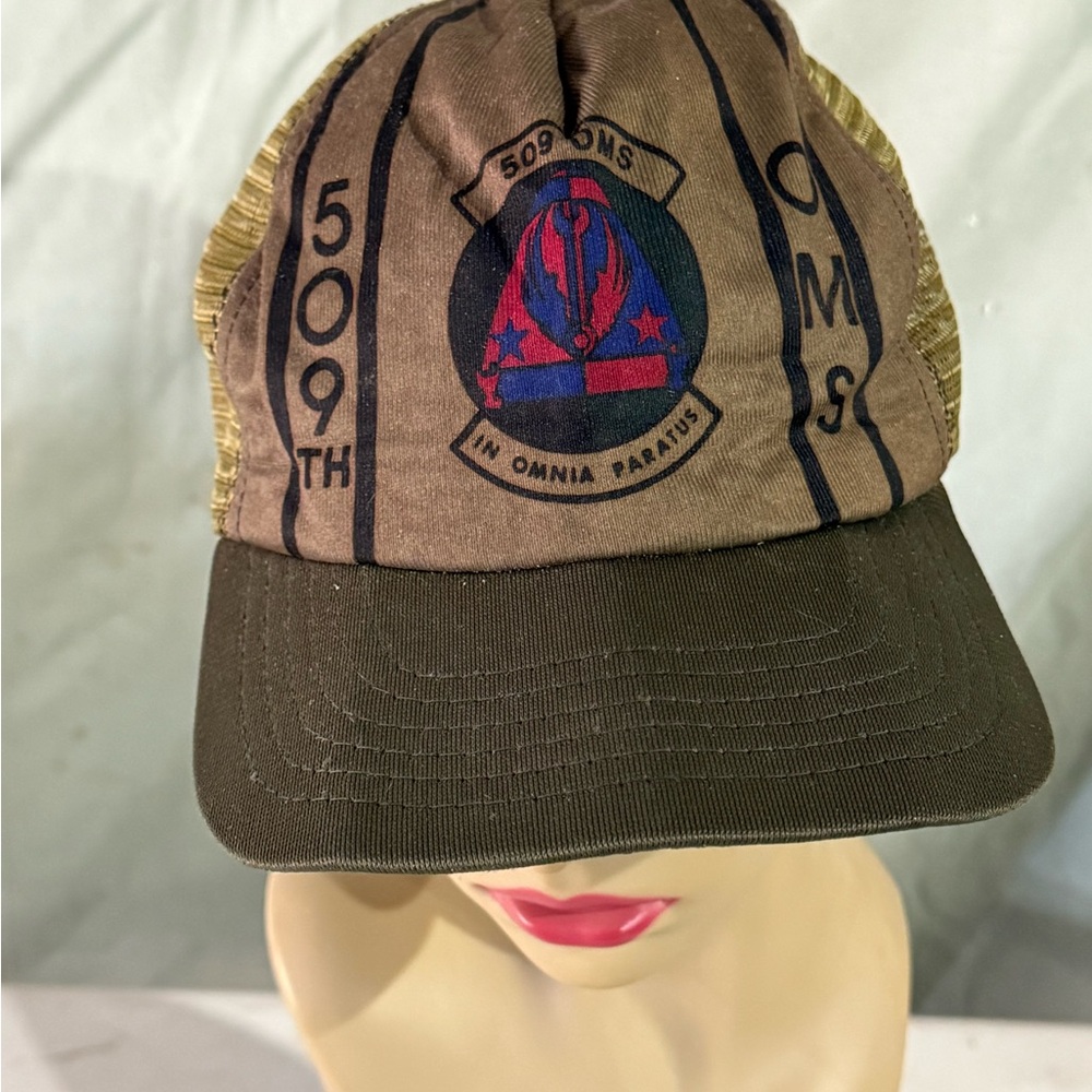 Vintage 509 OMS USAF Trucker Hat